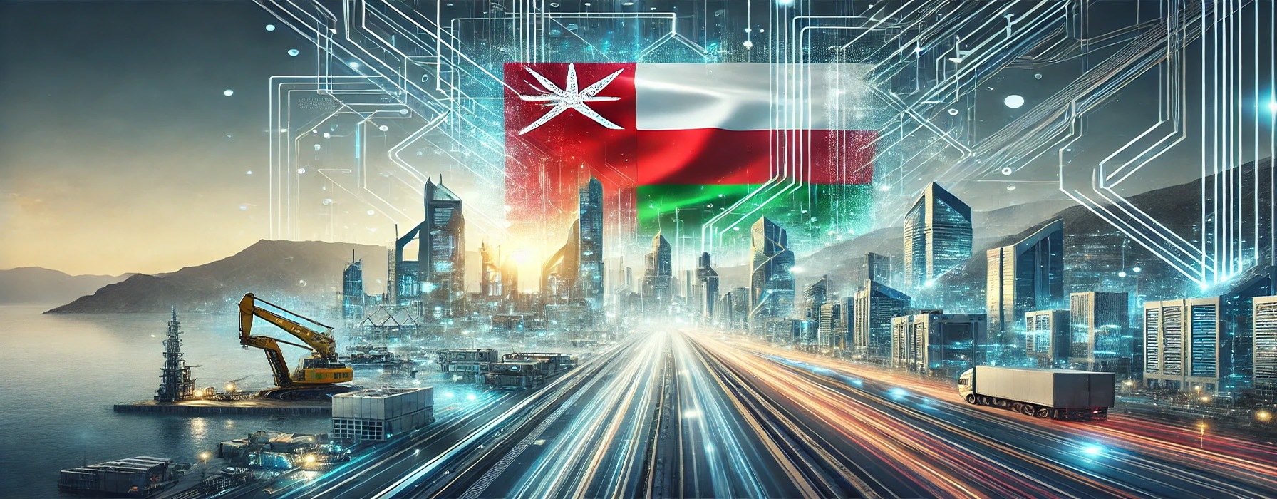 DALL·E 2025-03-14 22.18.33 - A fresh, visually dynamic image representing the Oman Offset Program (PFD) with a modern, high-tech theme. The image should include elements of futuri